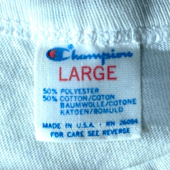 VINTAGE 4H CHAMPTION SINGLE STITCH GRAPHIC MADE IN THE USA LARGE - Picture 4 of 7